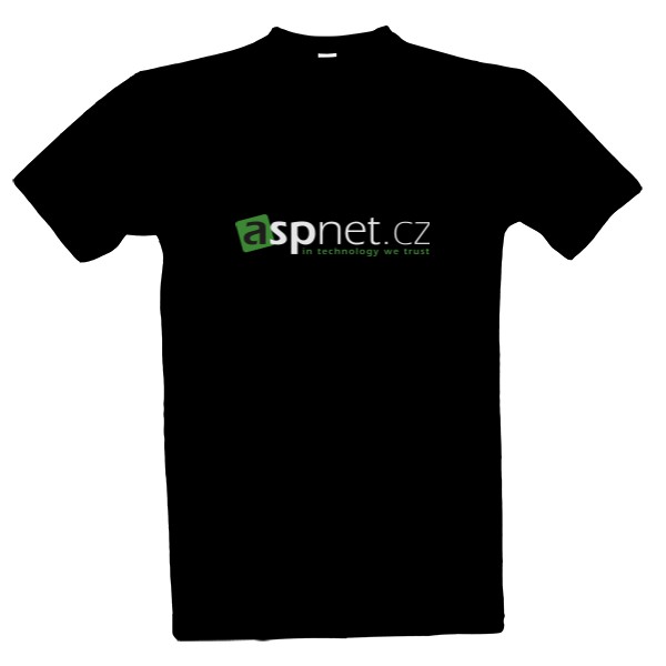 Tričko s potiskem ASPNET.CZ logo
